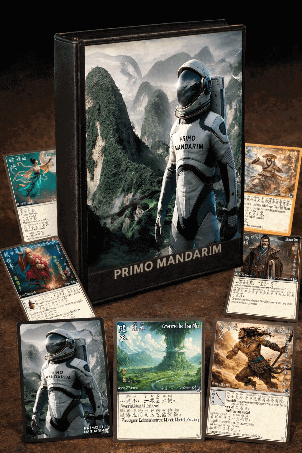 Campanha Fichário + Cards Primo Mandarim